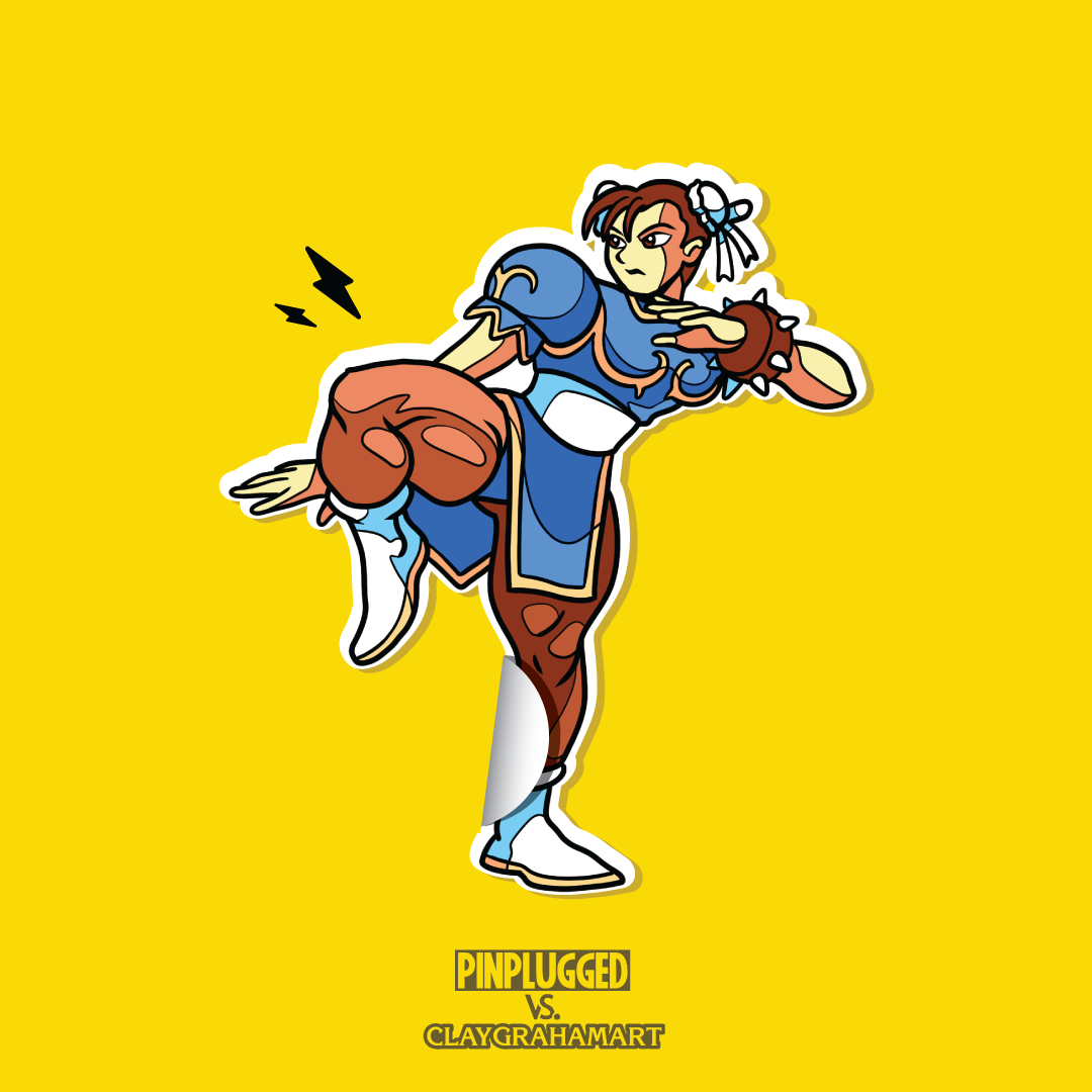 Chun-Li 4 inch vinyl sticker