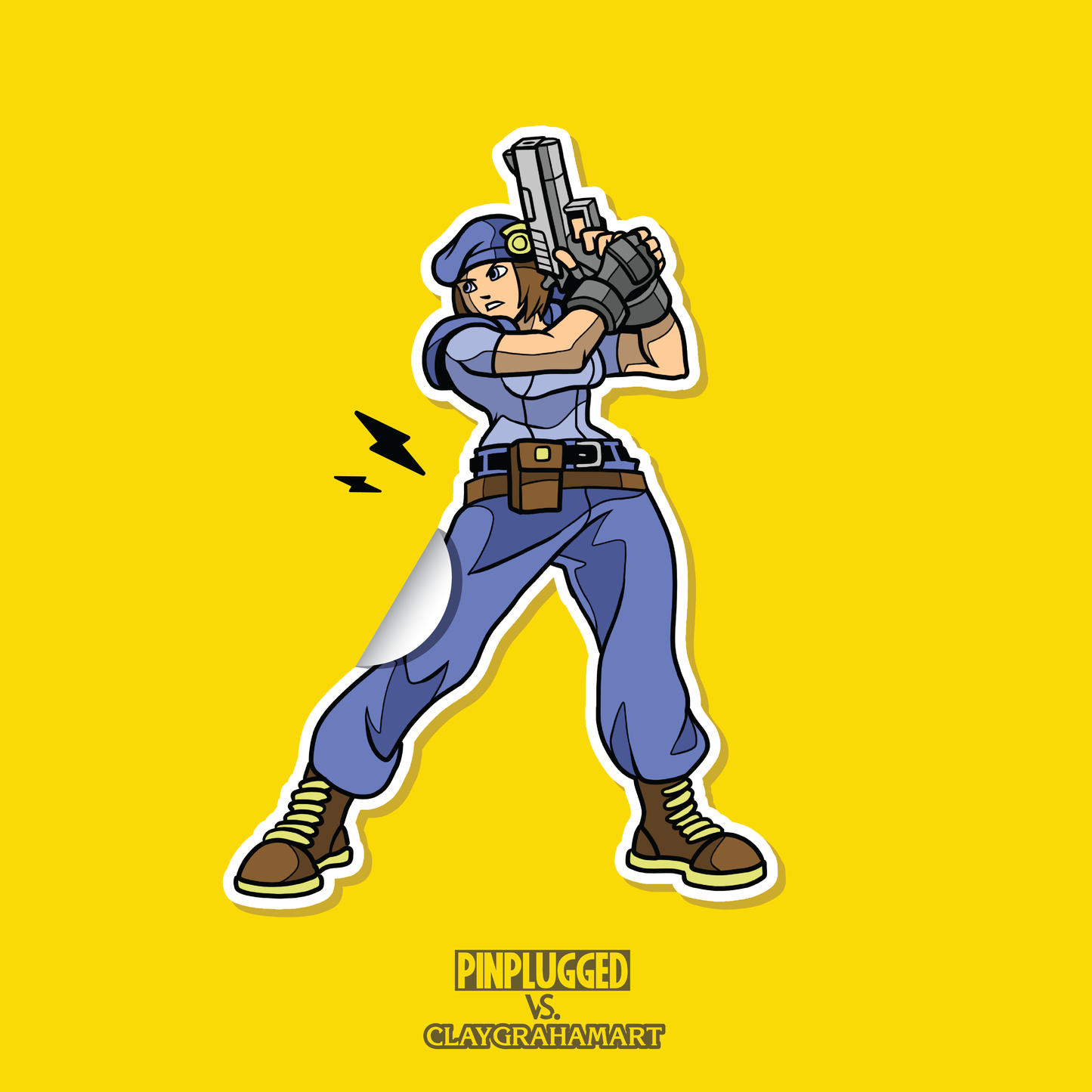 Jill Valentine 4 inch Sticker