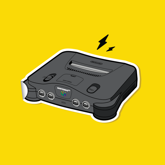 N64 4 inch Sticker