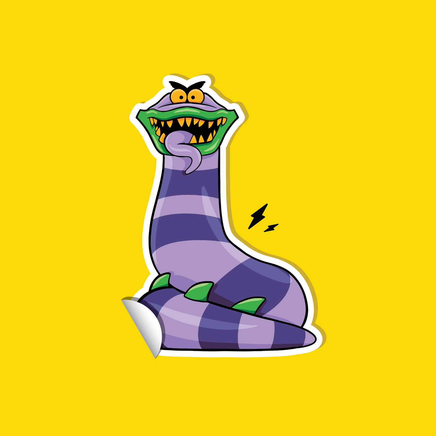 Sandworm 4 inch Sticker