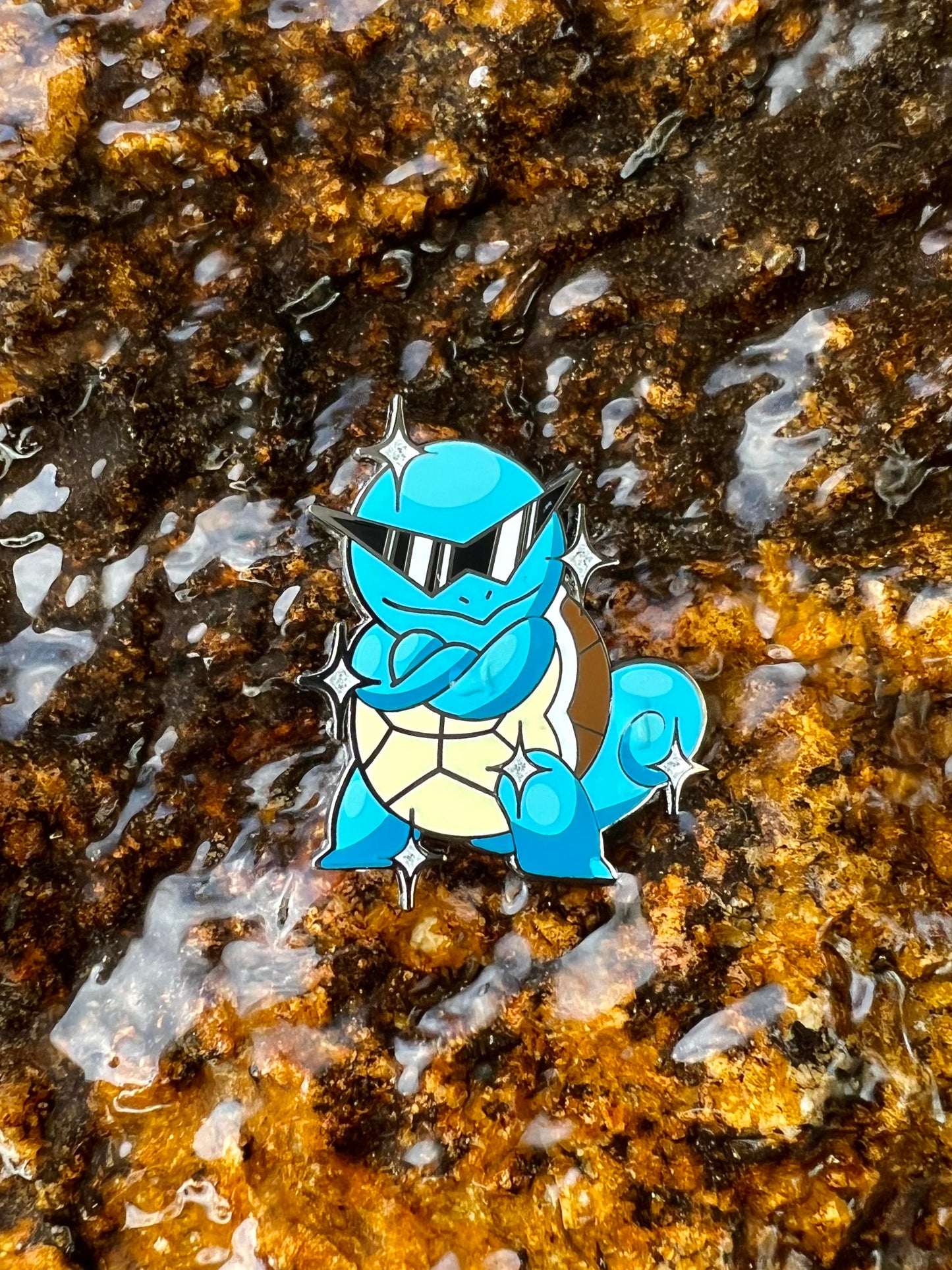 Squirtle Enamel Pin - Sabrina Sybil x Pin Plugged collab