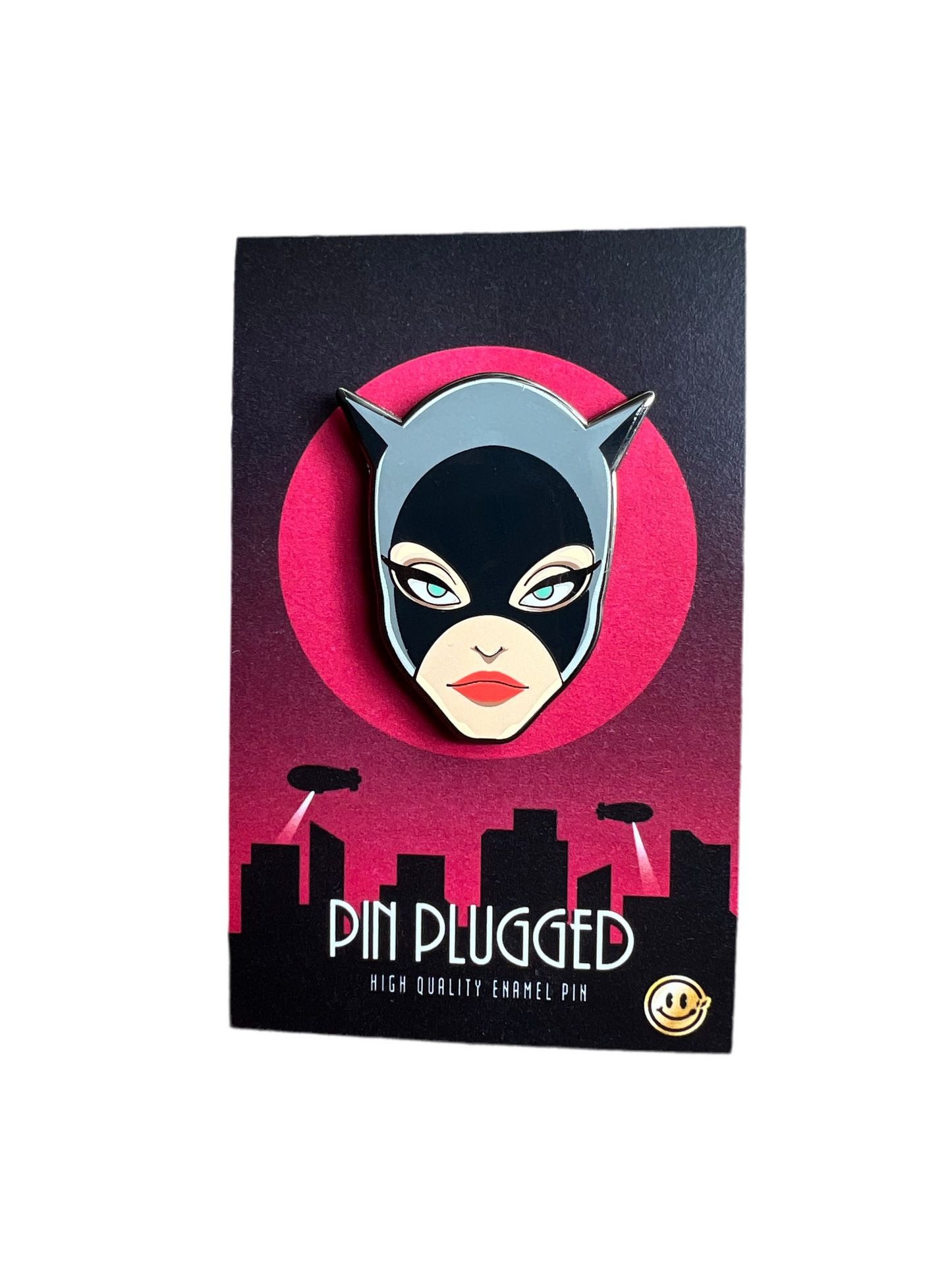 Cat Woman Enamel Pin