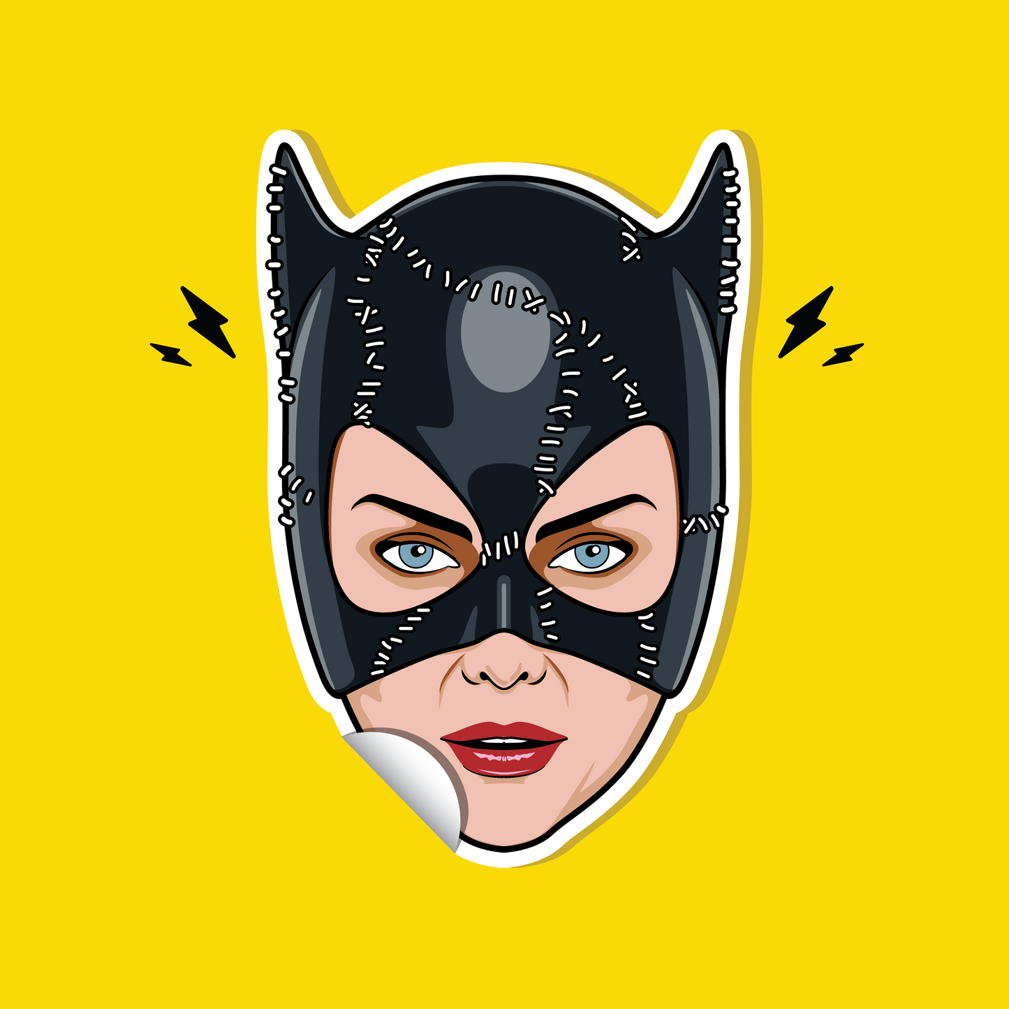 Michelle Pfeiffer 4 inch sticker