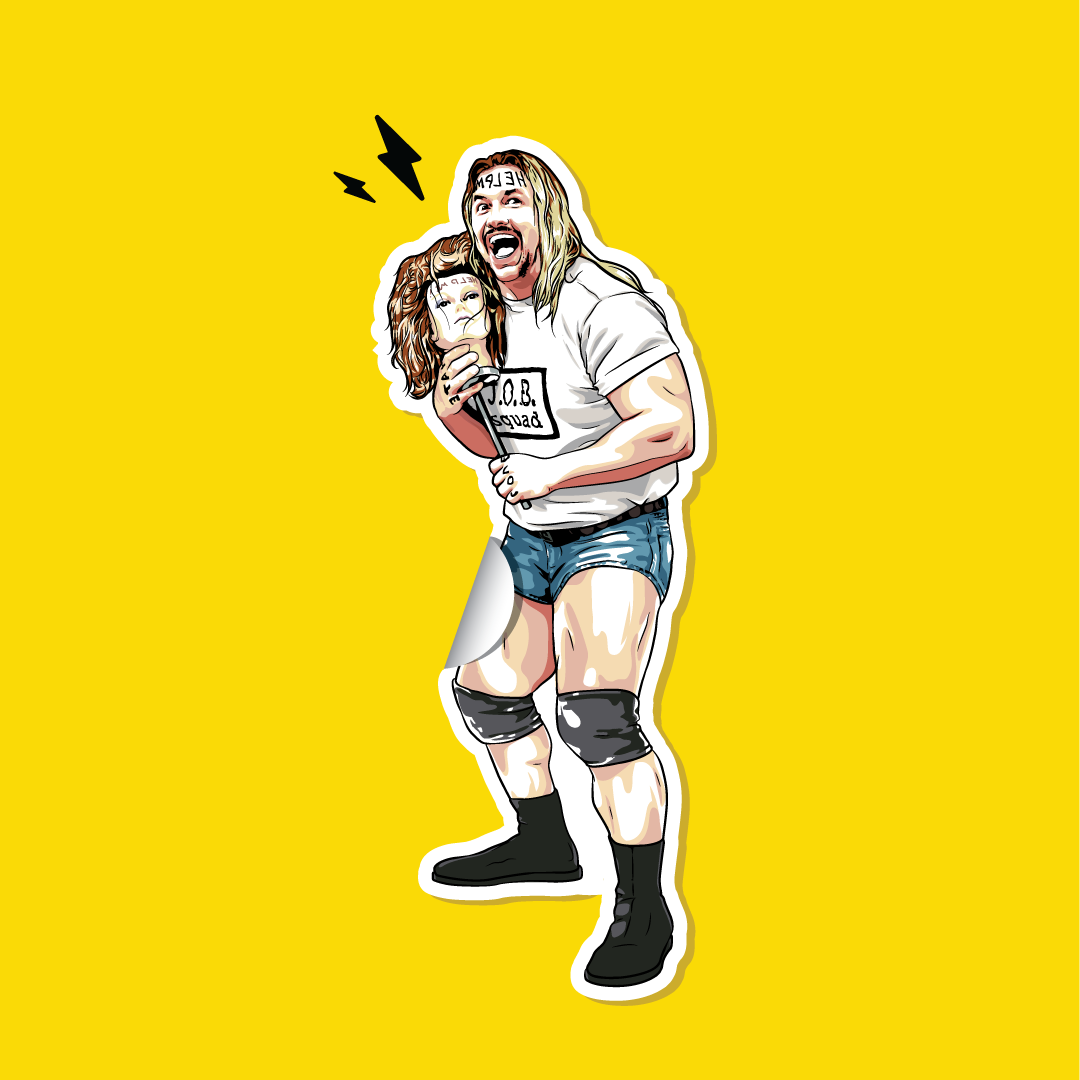 Al Snow 4 inch Sticker