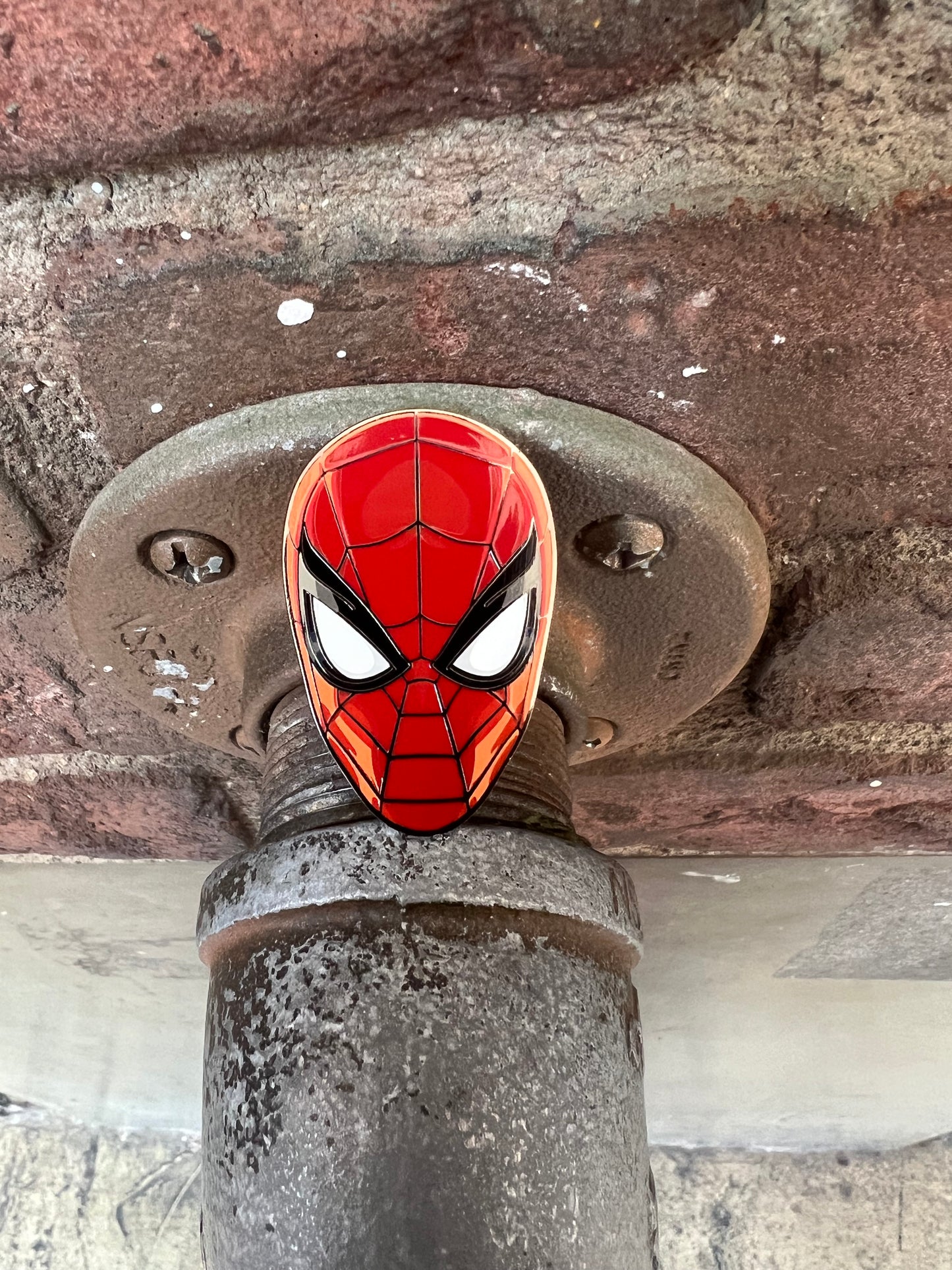 Spiderman enamel pin