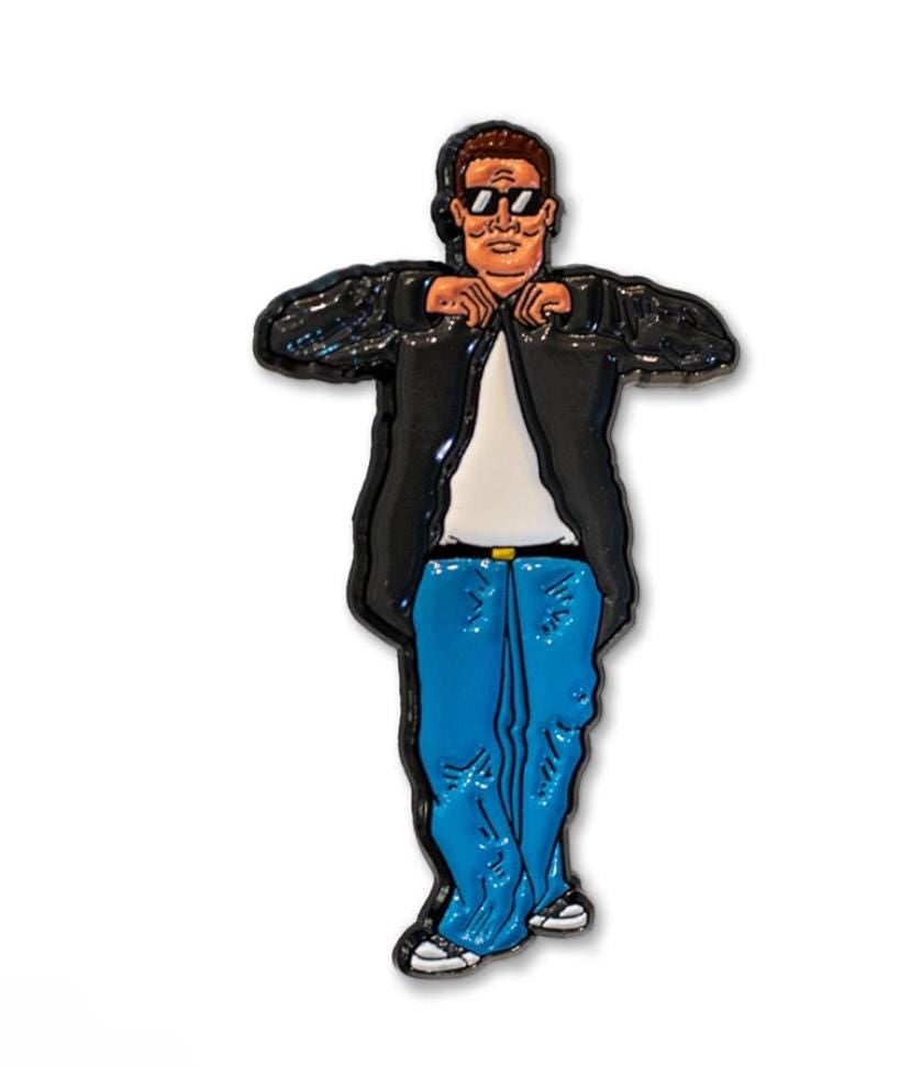 Hank Enamel Pin