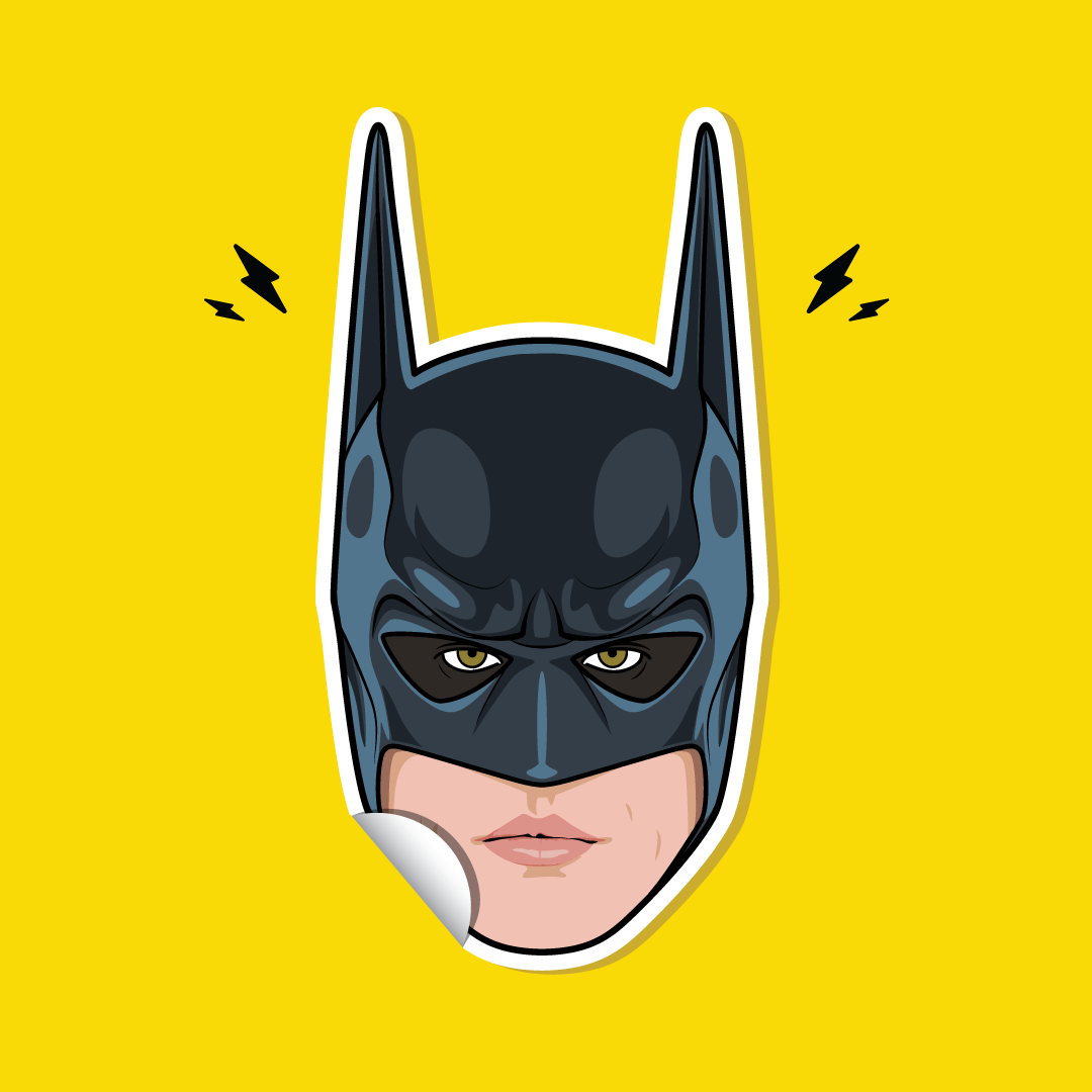 Val Kilmer 4 inch sticker