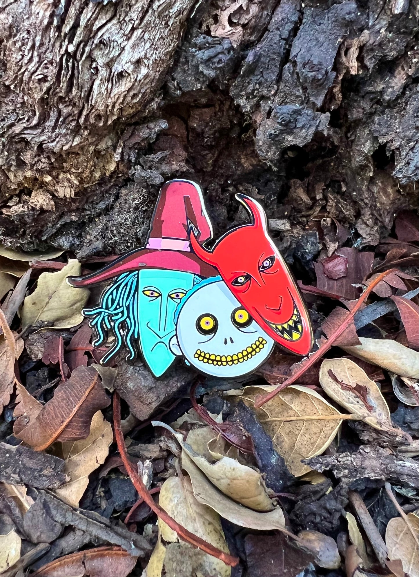 NBC - Lock Shock and Barrel enamel pin