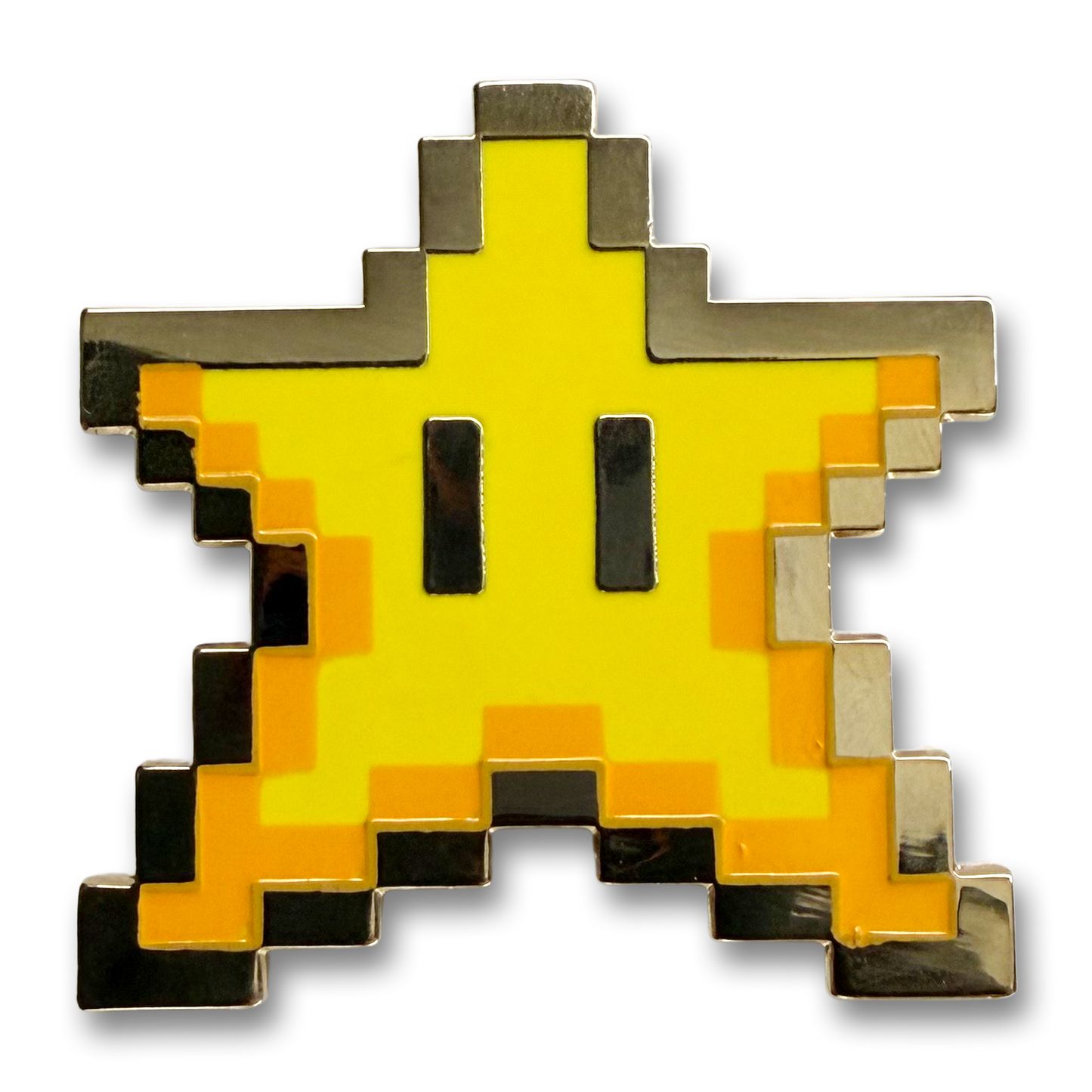 NES - 8-bit Super Star enamel pin