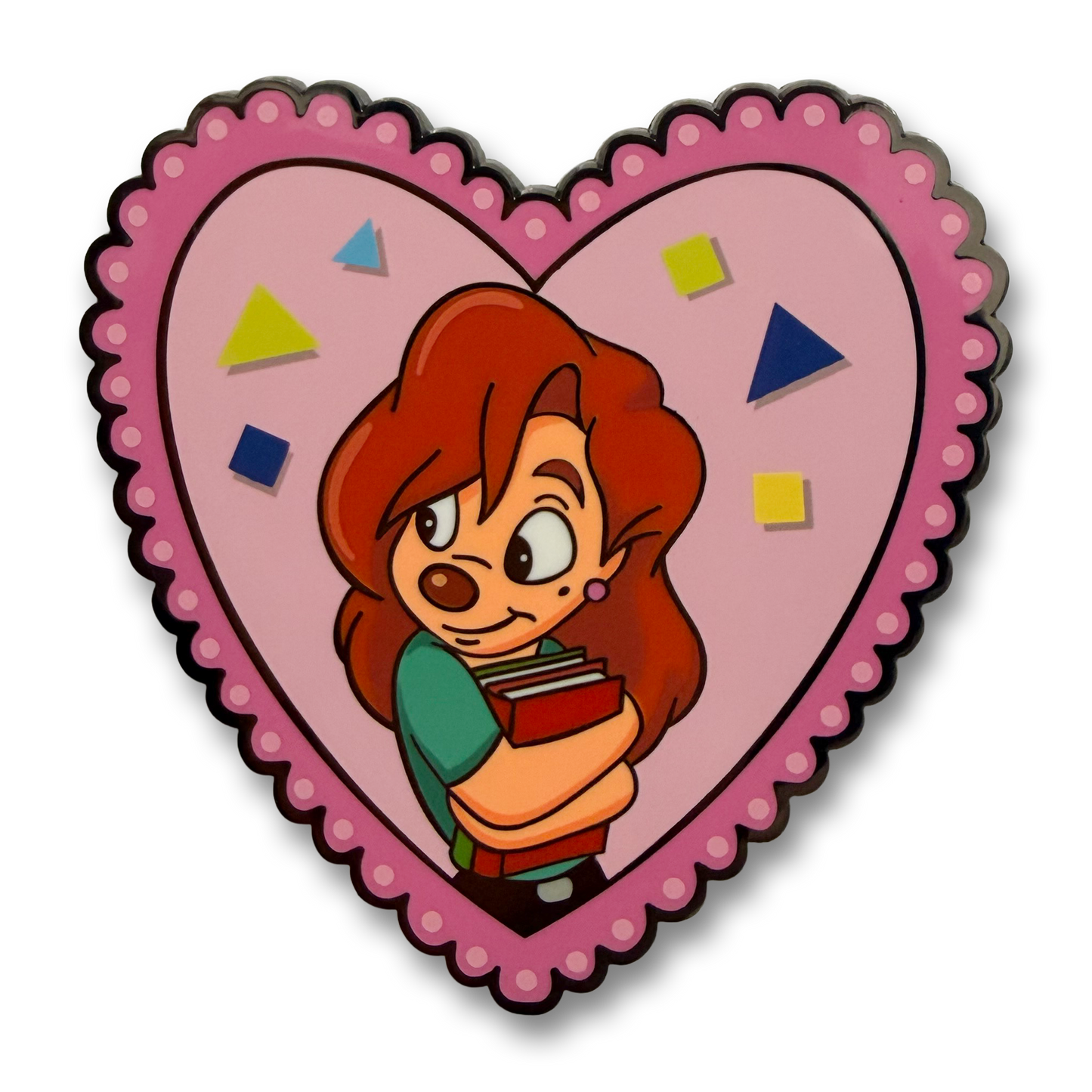 Roxanne Heart enamel pin