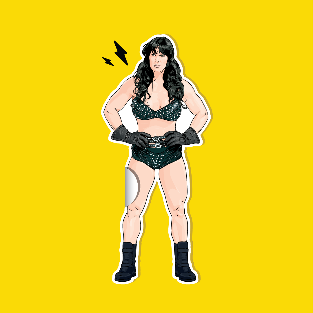 Chyna 4 inch sticker