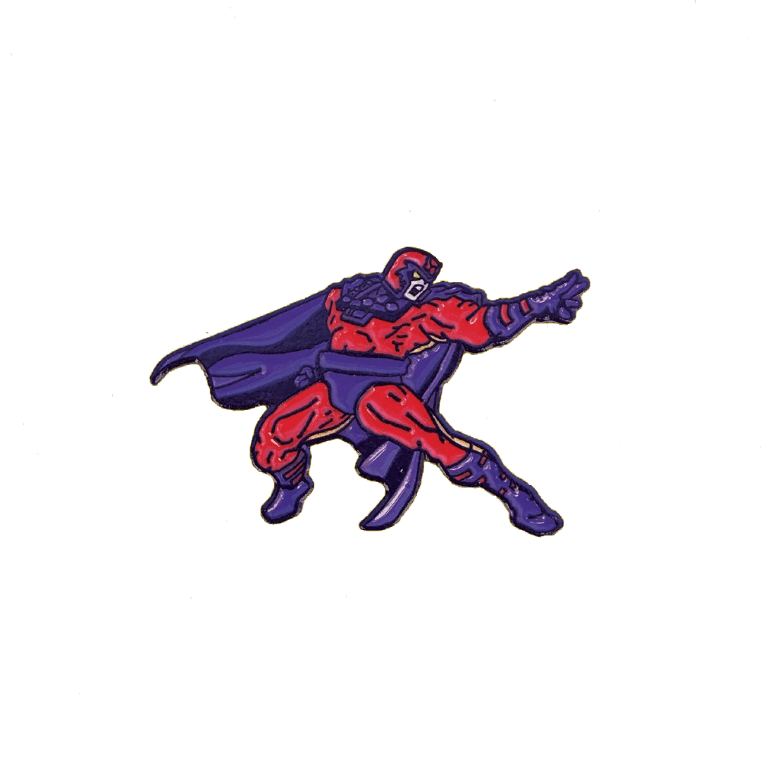 Magneto (Earth-616) Enamel Pin - Pin Plugged