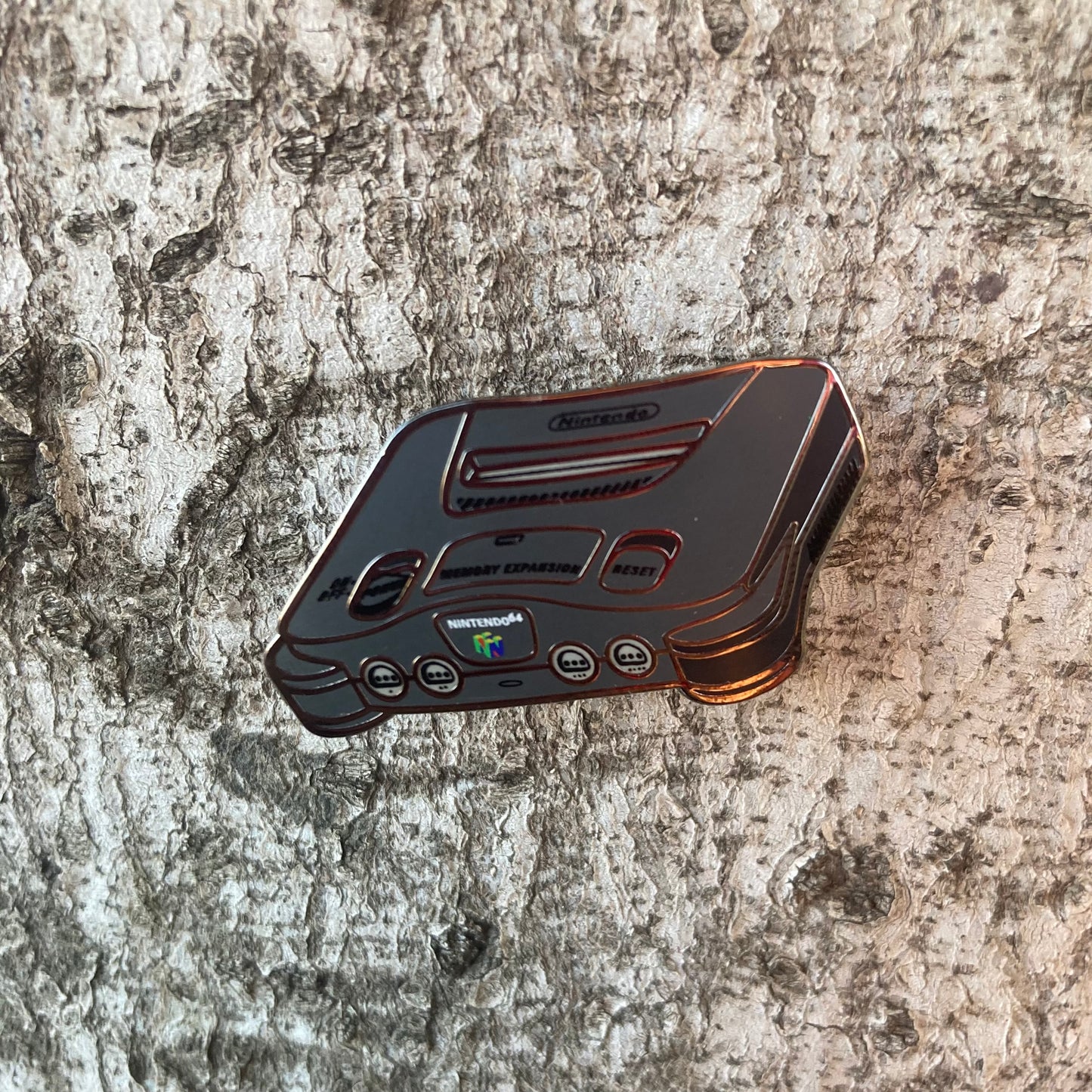 NES - N64 enamel pin