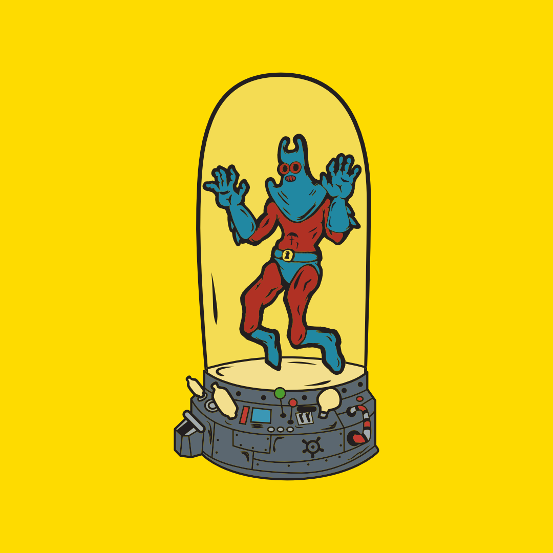 MaMaMan Ray Enamel Pin