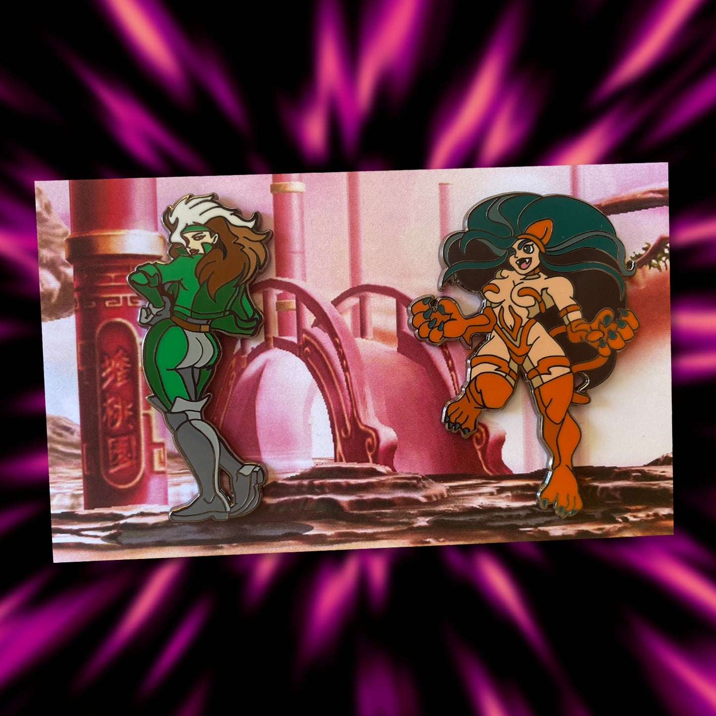 Clay Graham Art VS Pin Plugged Round 3 - Rogue VS Felicia