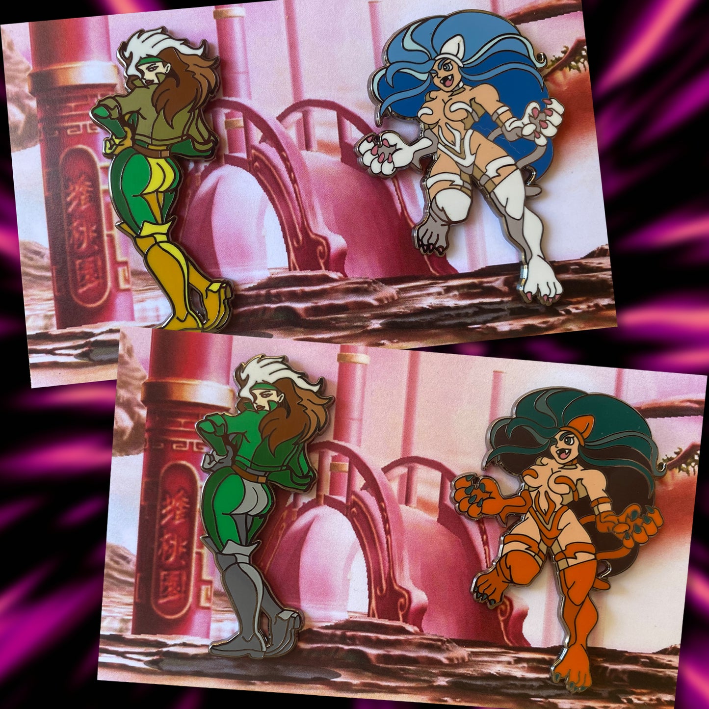Clay Graham Art VS Pin Plugged Round 3 - Rogue VS Felicia