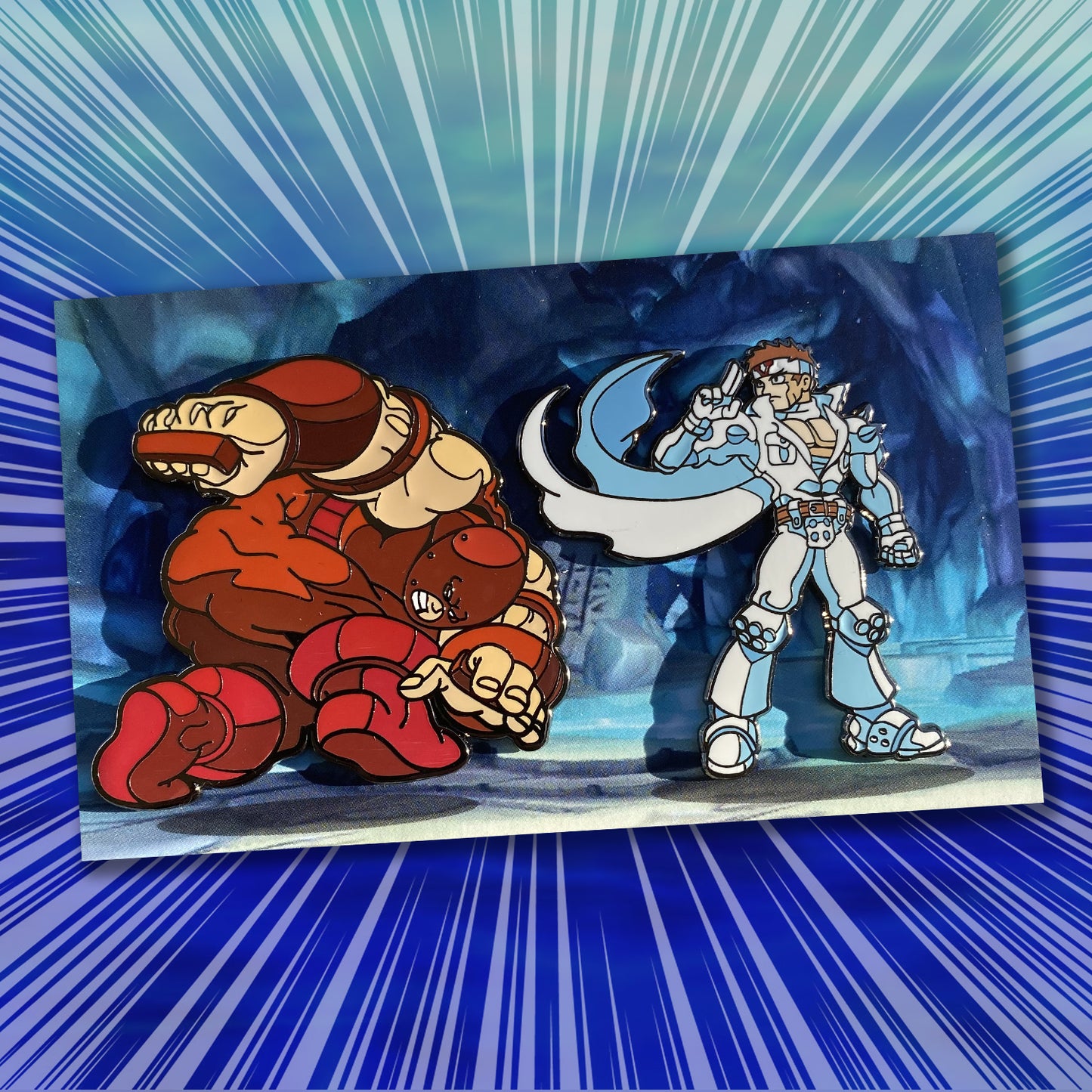 Claygrahamart VS Pinplugged Round 2 - Juggernaut vs Jin Enamel Pin