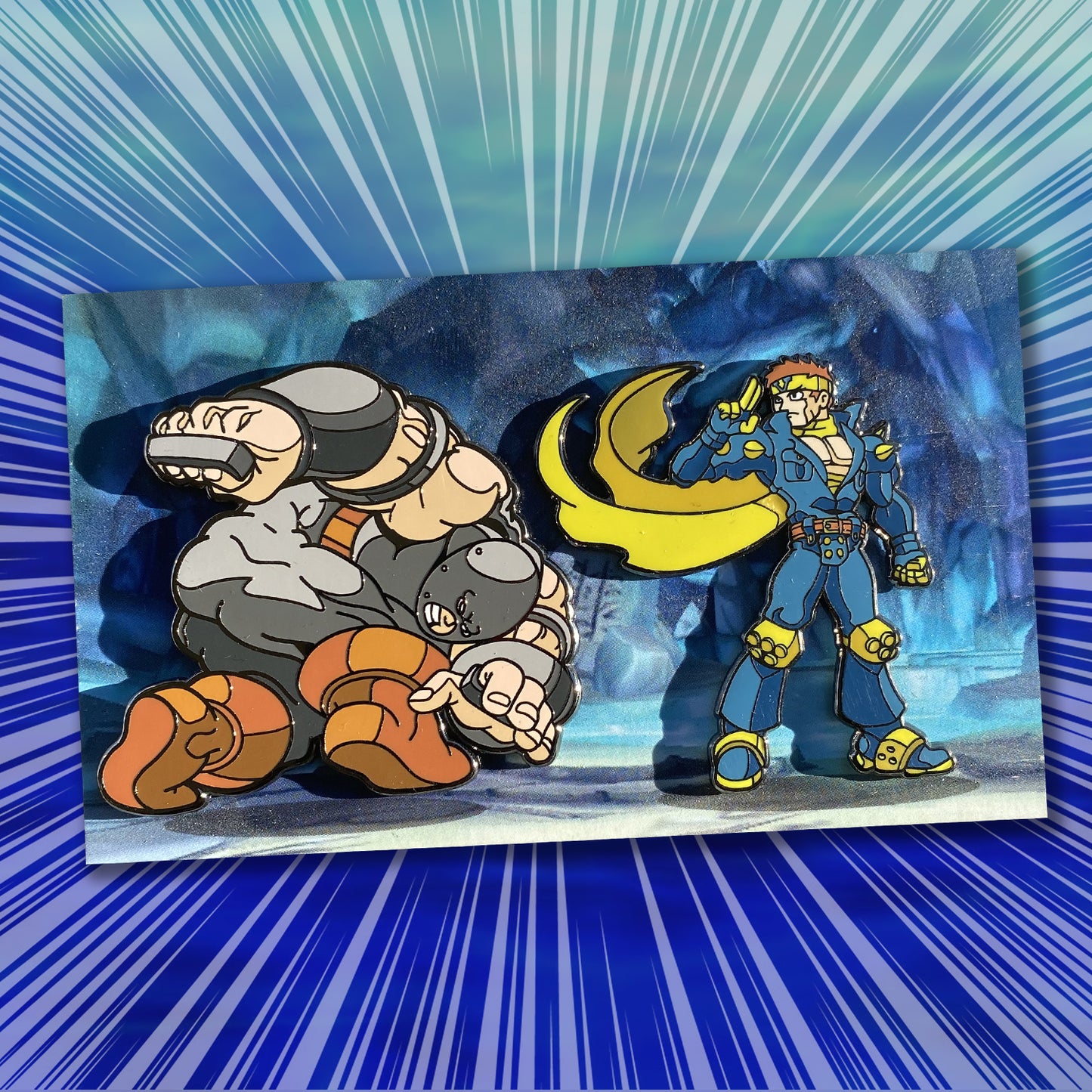 Claygrahamart VS Pinplugged Round 2 - Juggernaut vs Jin Enamel Pin