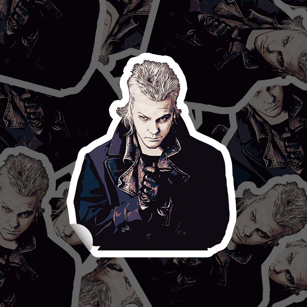 David #2 The Lost Boys - 4 Inch Sticker