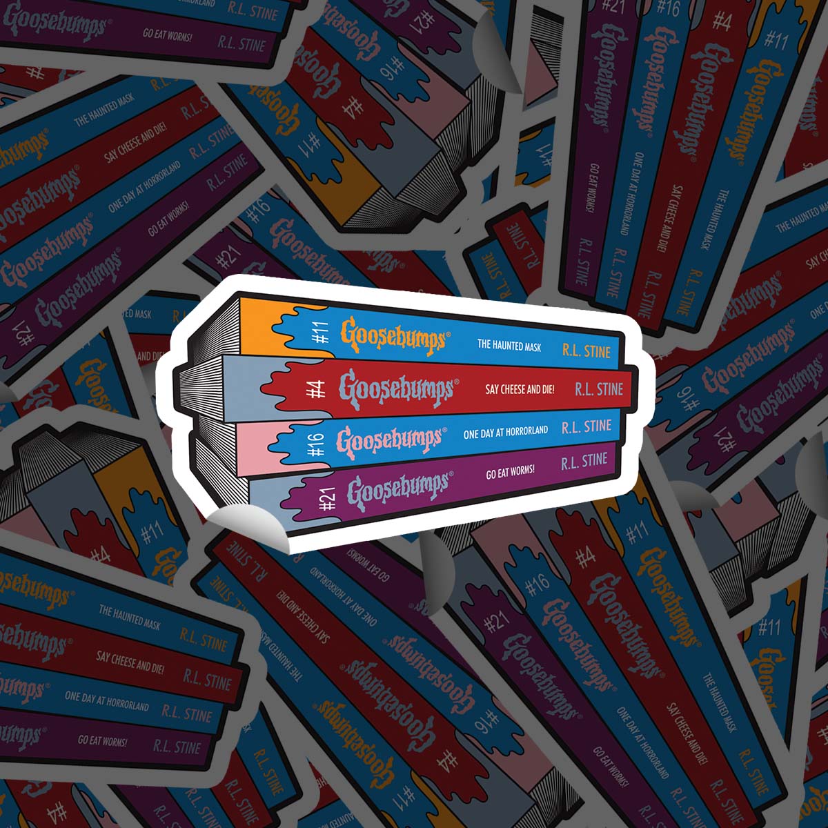 Goosebumps #1 - 4 Inch Sticker
