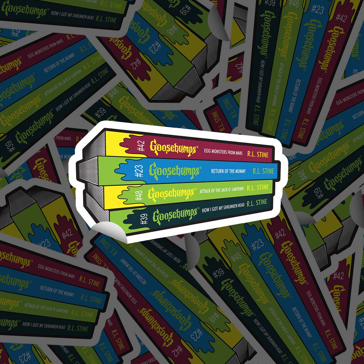 Goosebumps #2 - 4 Inch Sticker