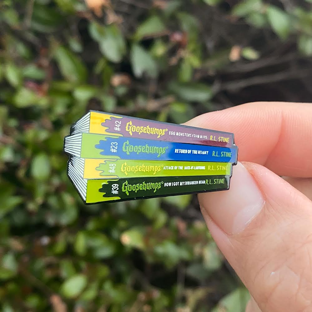 Stack of Goosebumps
