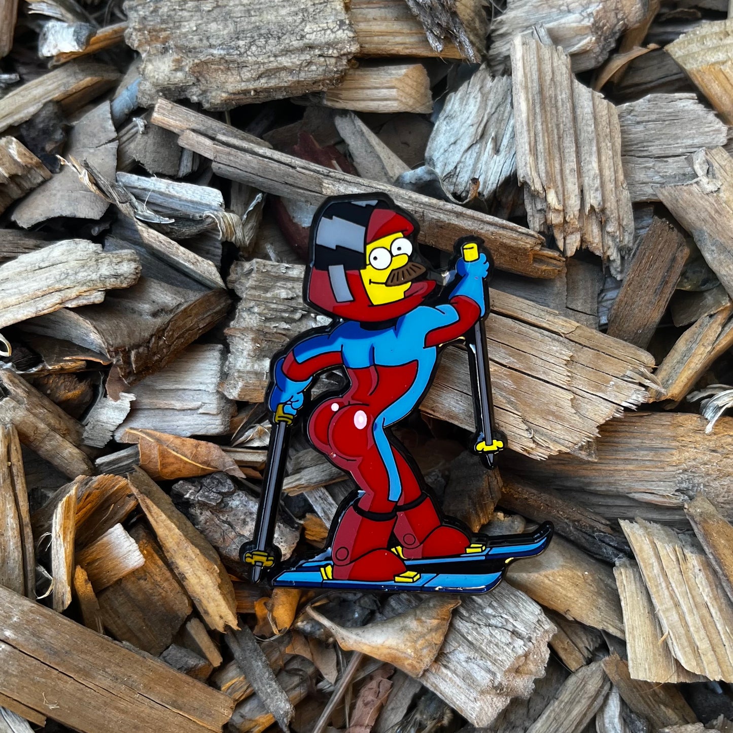 Simp Sons - Stupid Sexy Flanders enamel pin