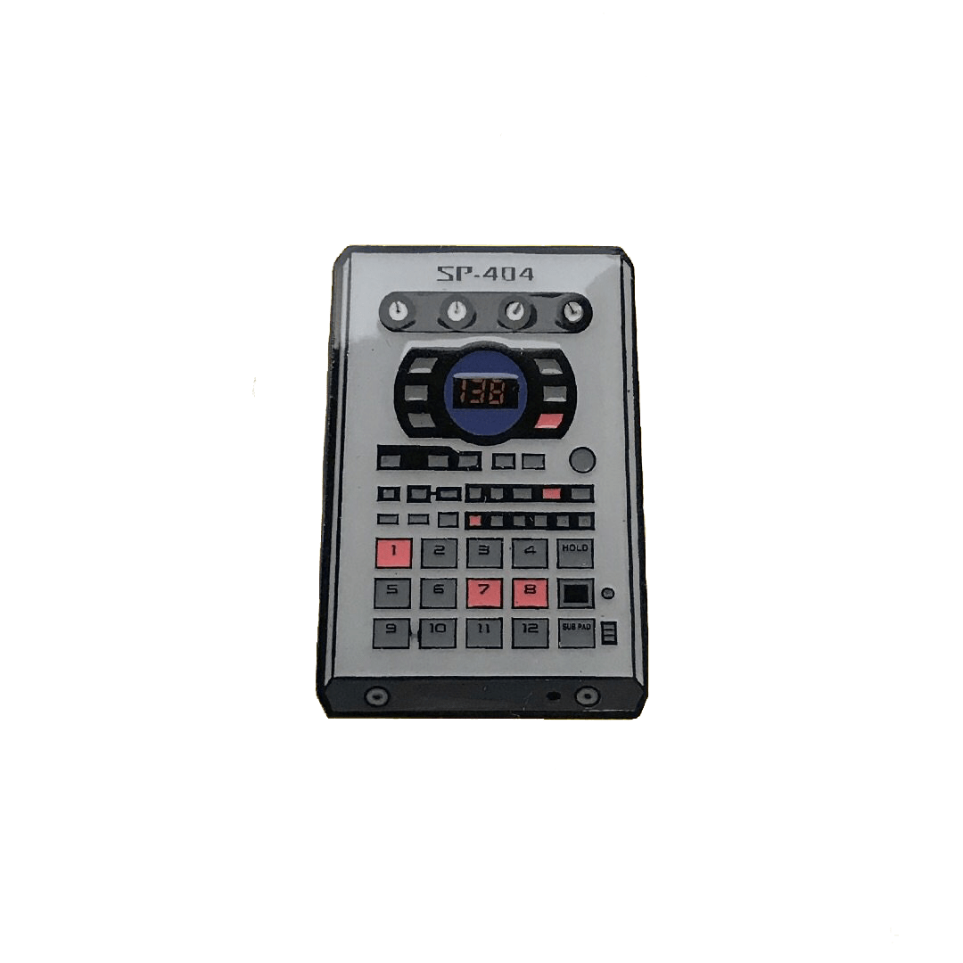 SP-404 Enamel Pin - Pin Plugged