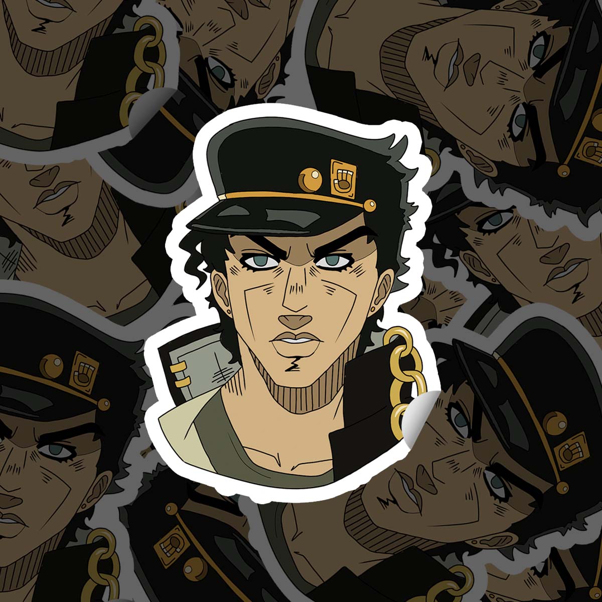 Jotaro - 4 Inch Sticker