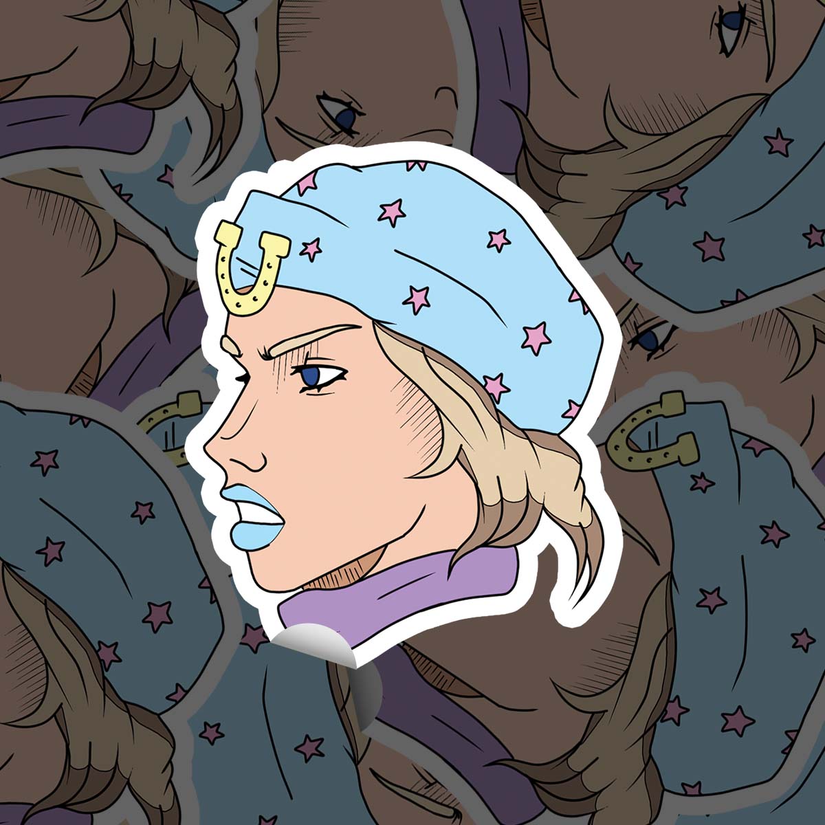 Johnny Joestar - 4 Inch Sticker