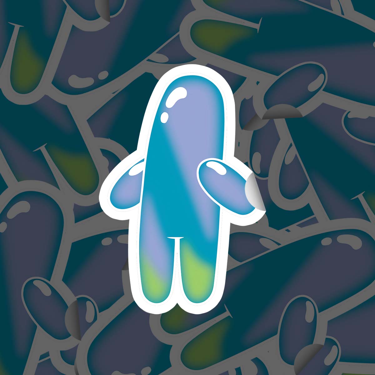 Bubble Buddy Sticker