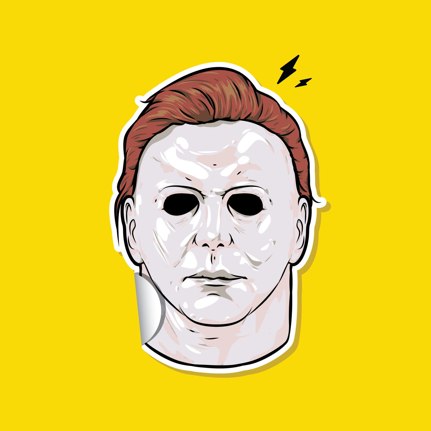 Michael 4 inch sticker
