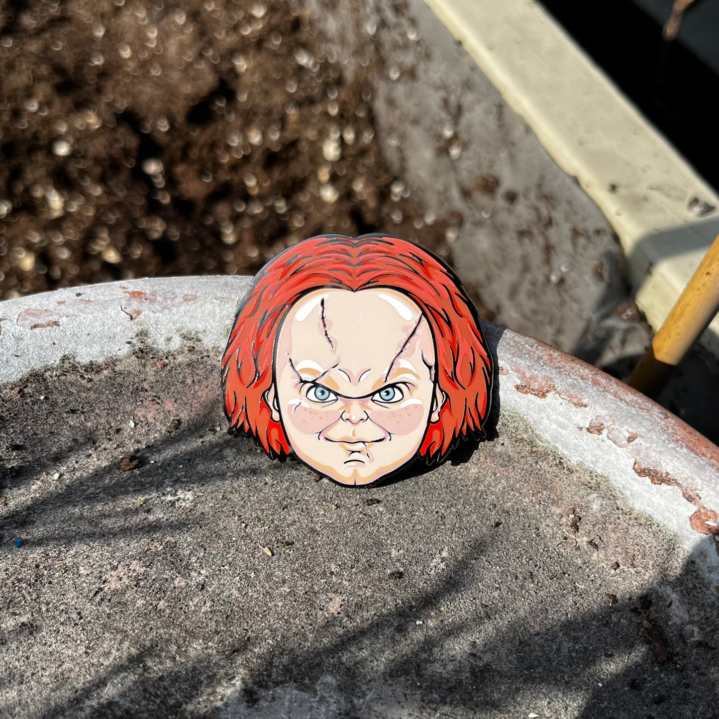 FOD - Chucky enamel pin
