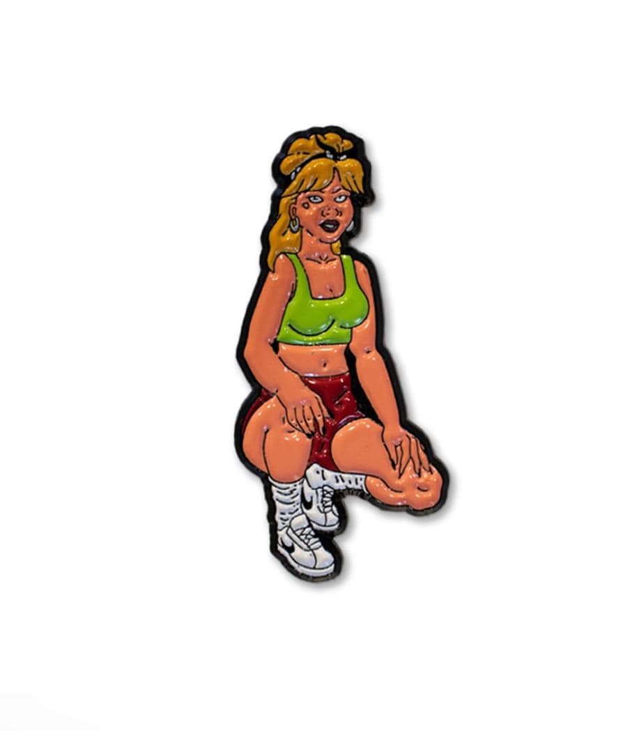 Luanne Enamel Pin