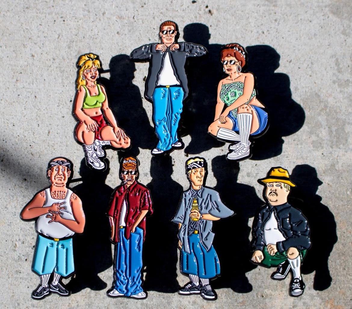 Luanne Enamel Pin