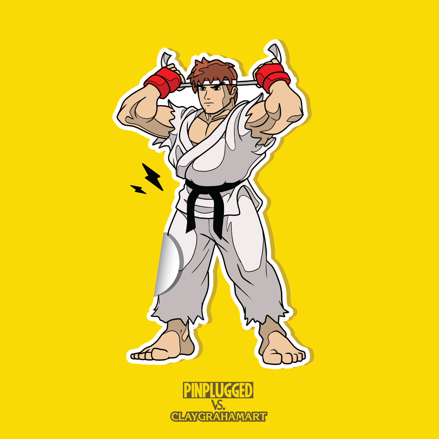 Ryu 4 inch sticker