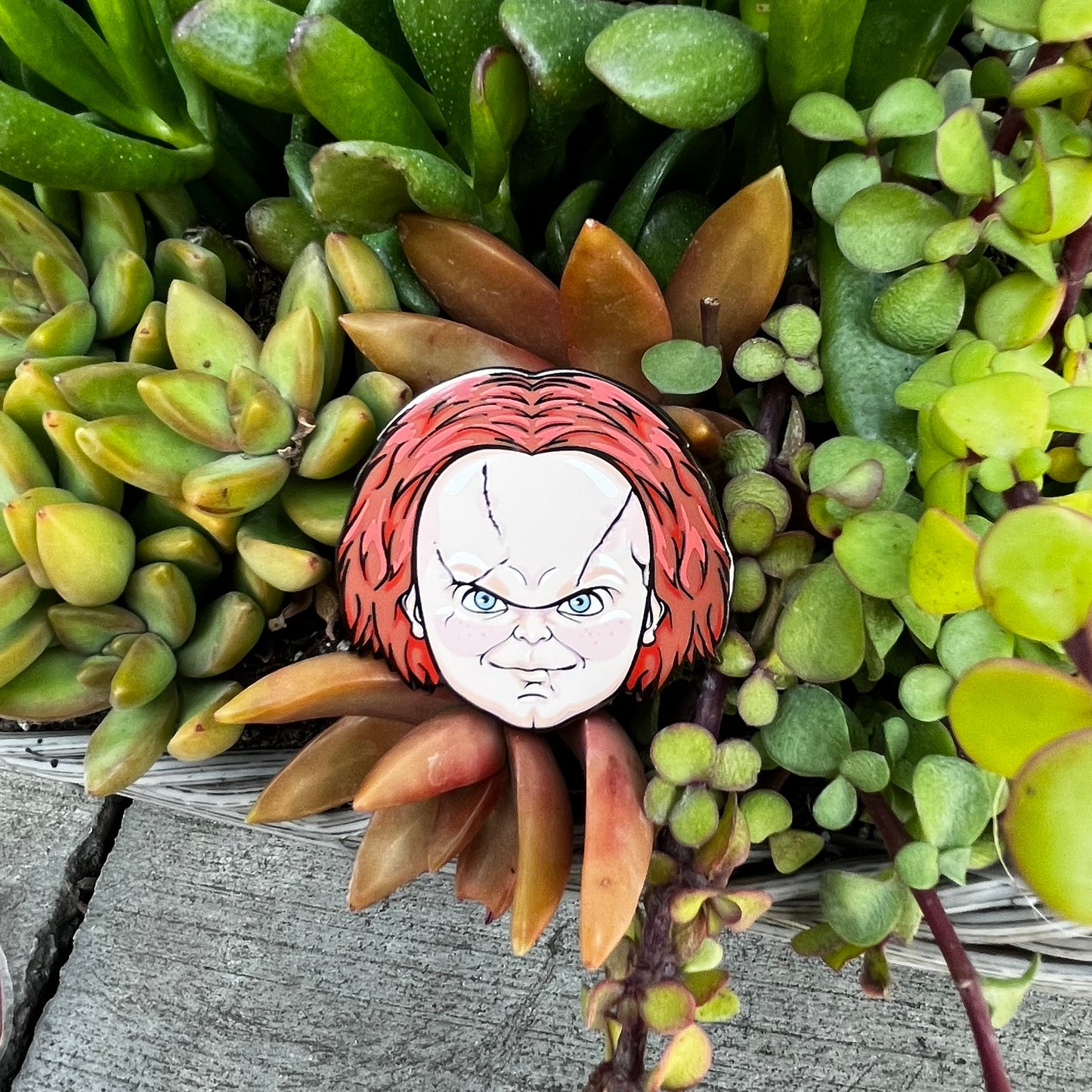 FOD - Chucky enamel pin