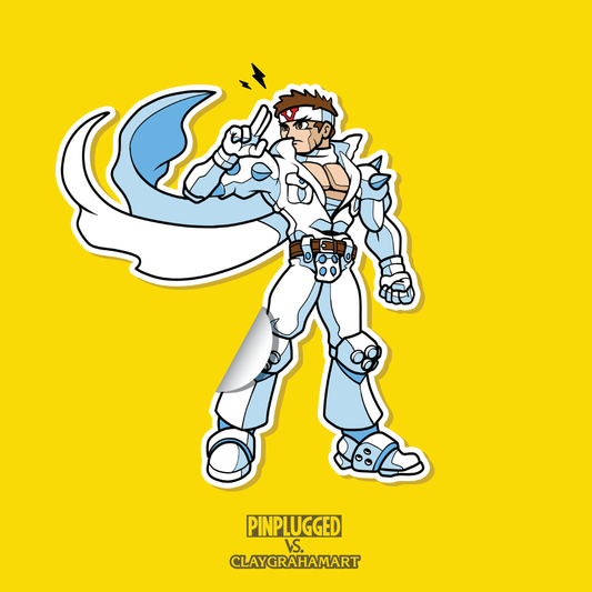 Jin 4 inch Sticker