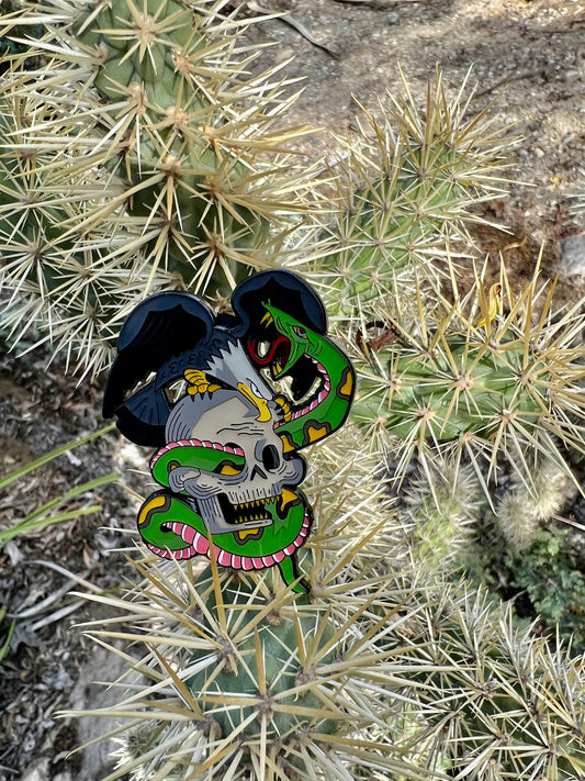 Eagle pin