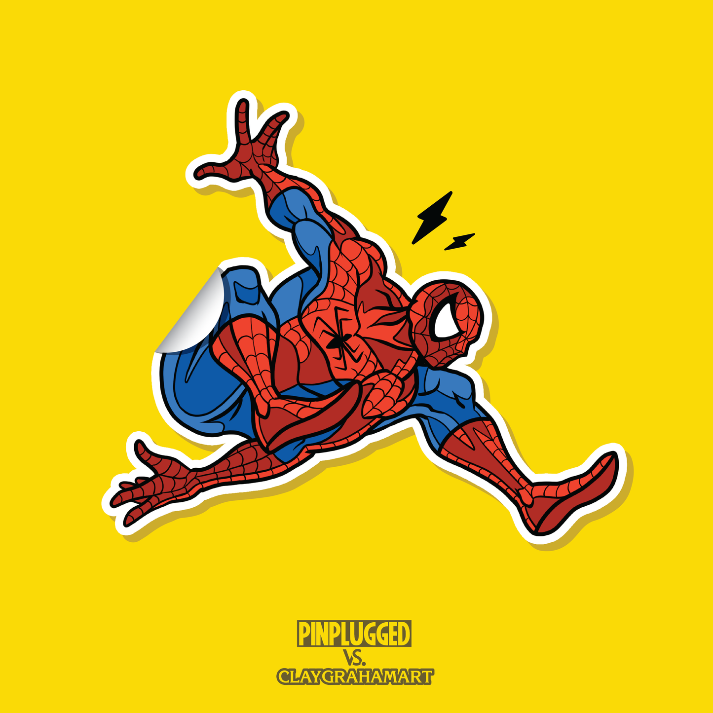 Spiderman 4 inch Sticker
