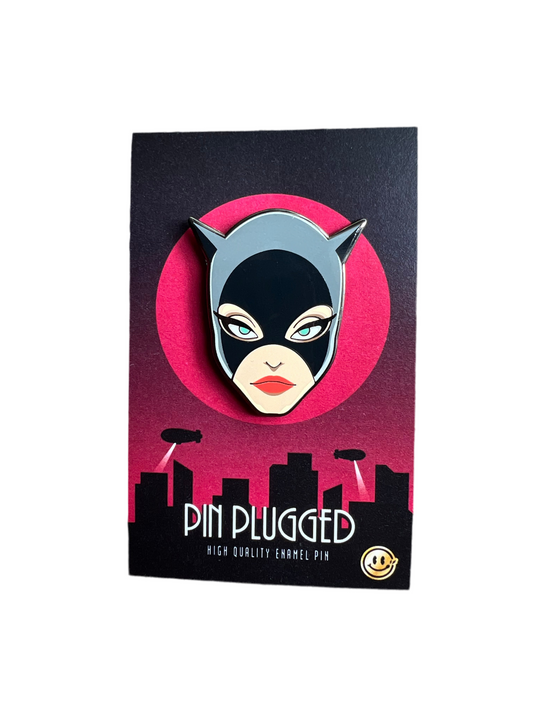 Cat Woman Enamel Pin