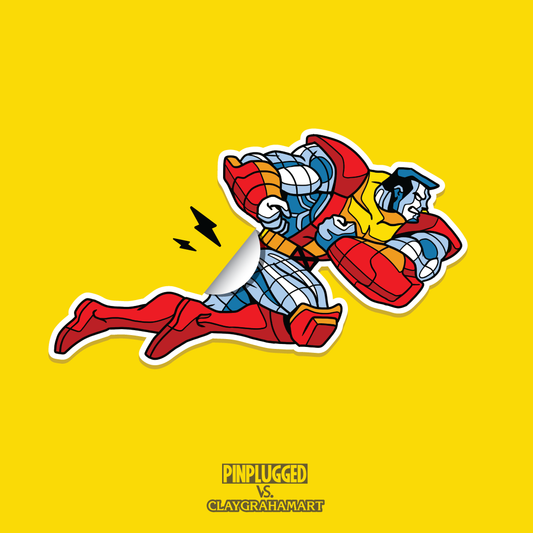 Colossus 4 inch vinyl sticker