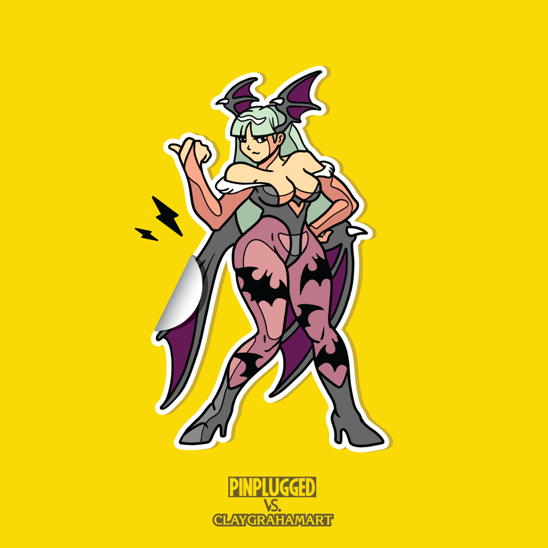 Morrigan 4 inch Vinyl Sticker