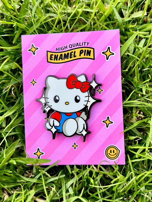 Hello Pin Plugged - Hello Kitty Enamel Pin