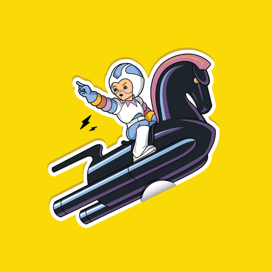 Rainbow Brite - Krys 4 inch Sticker
