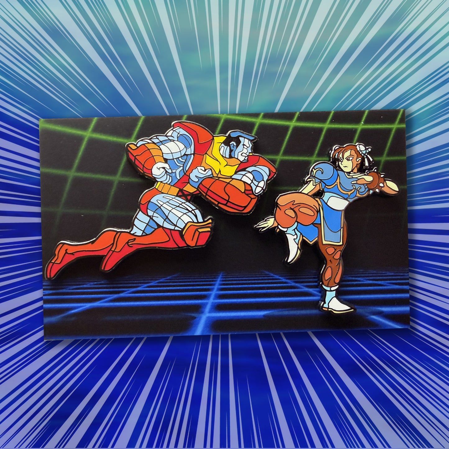 Clay Graham Art VS Pin Plugged Round 4 - Colossus VS Chun-Li