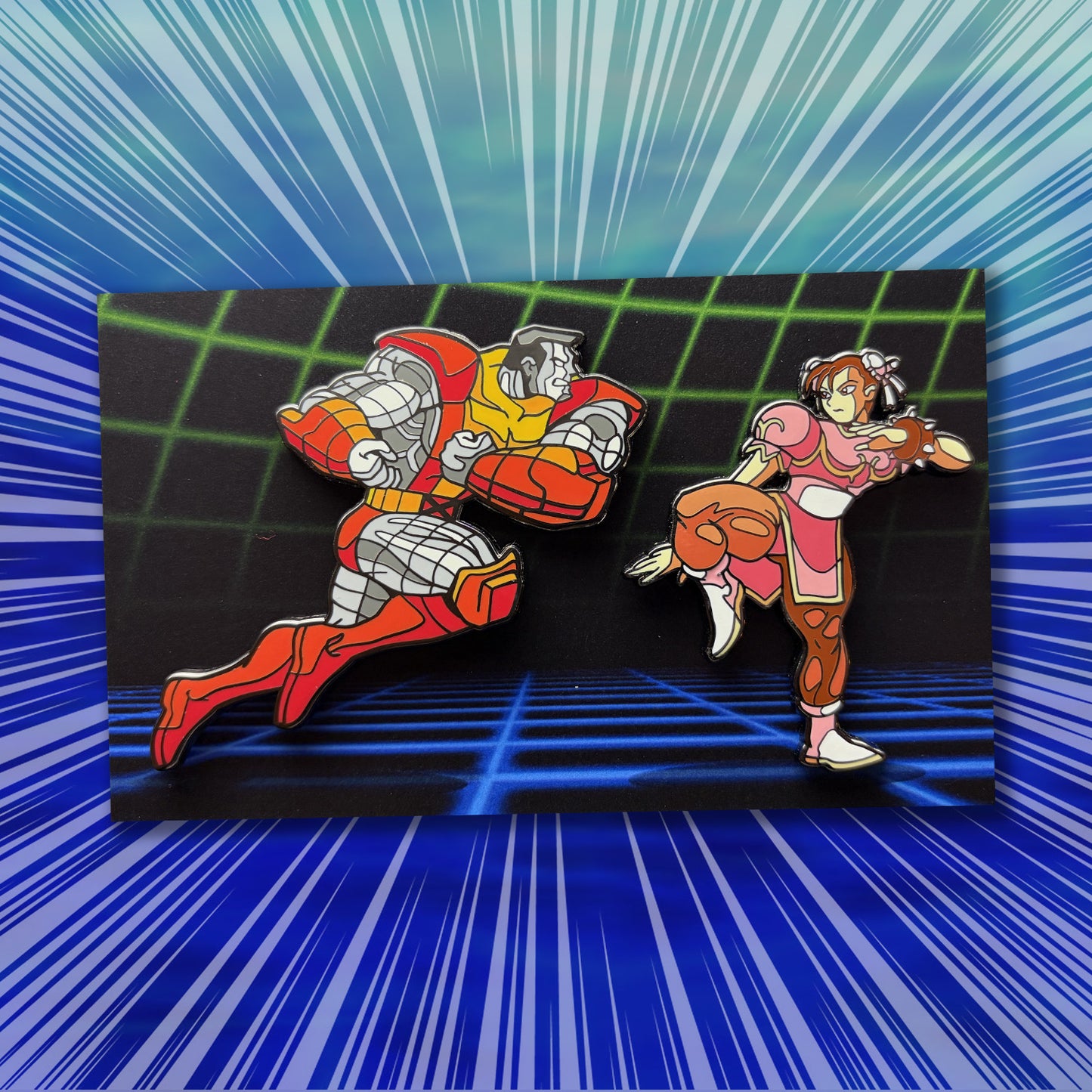 Clay Graham Art VS Pin Plugged Round 4 - Colossus VS Chun-Li