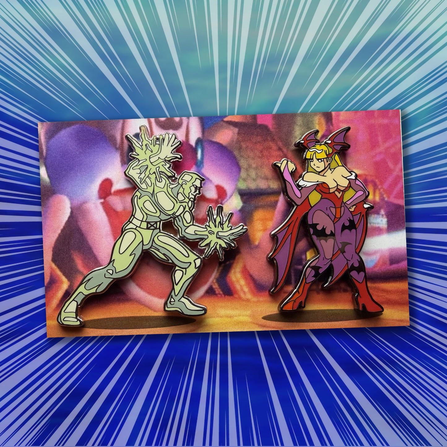 Clay Graham Art VS Pin Plugged Round 4 - Iceman VS Morrigan