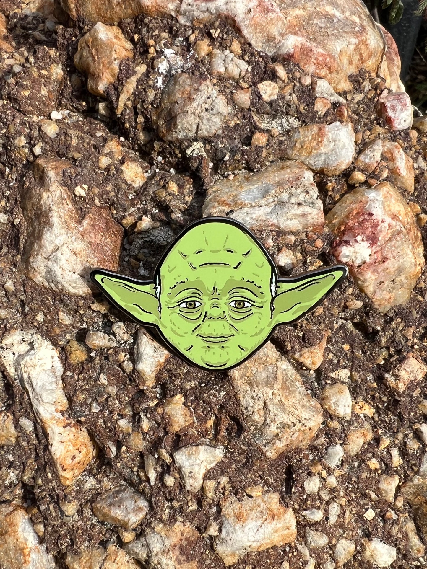 Yoda enamel pin