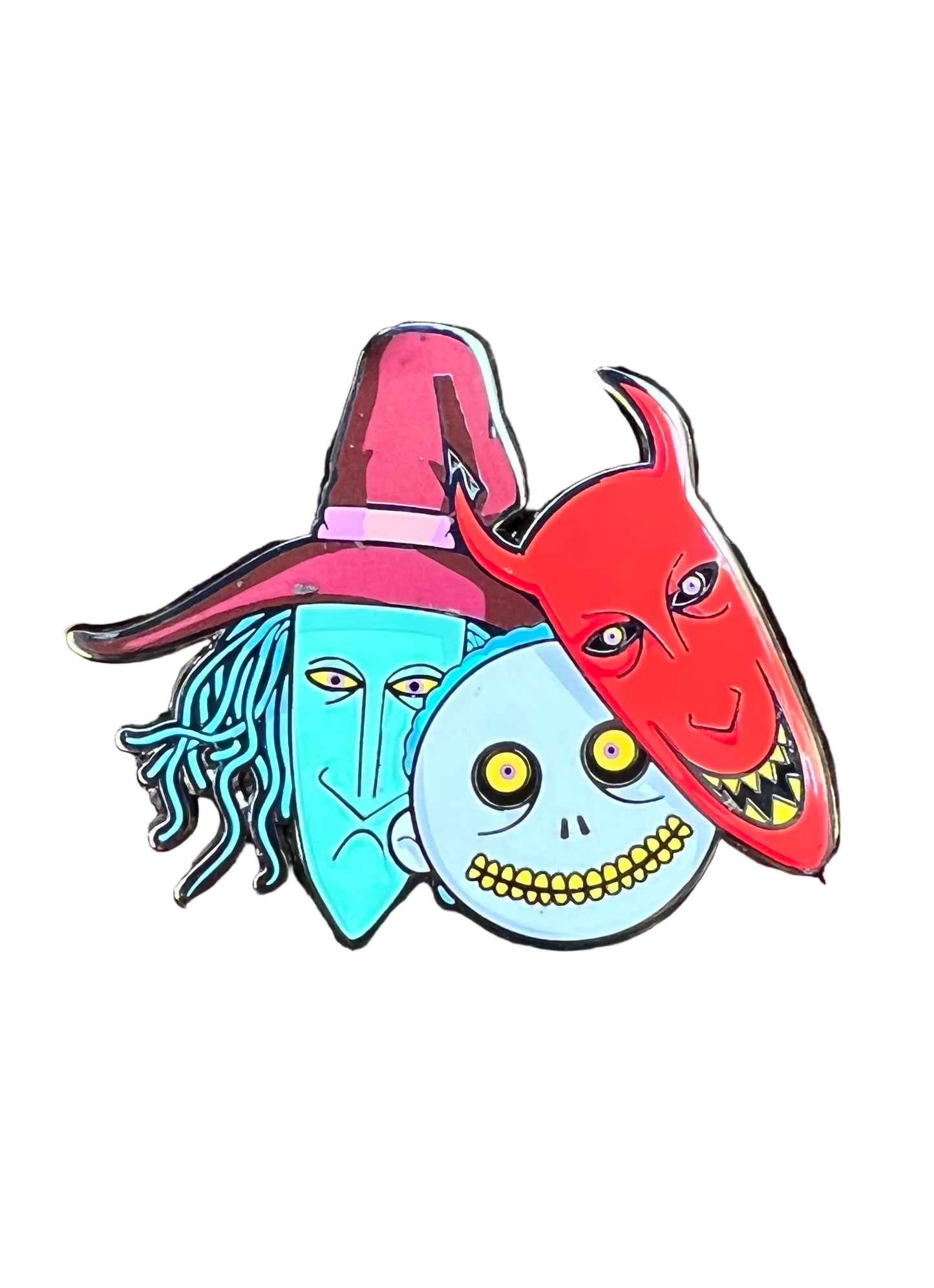 NBC - Lock Shock and Barrel enamel pin